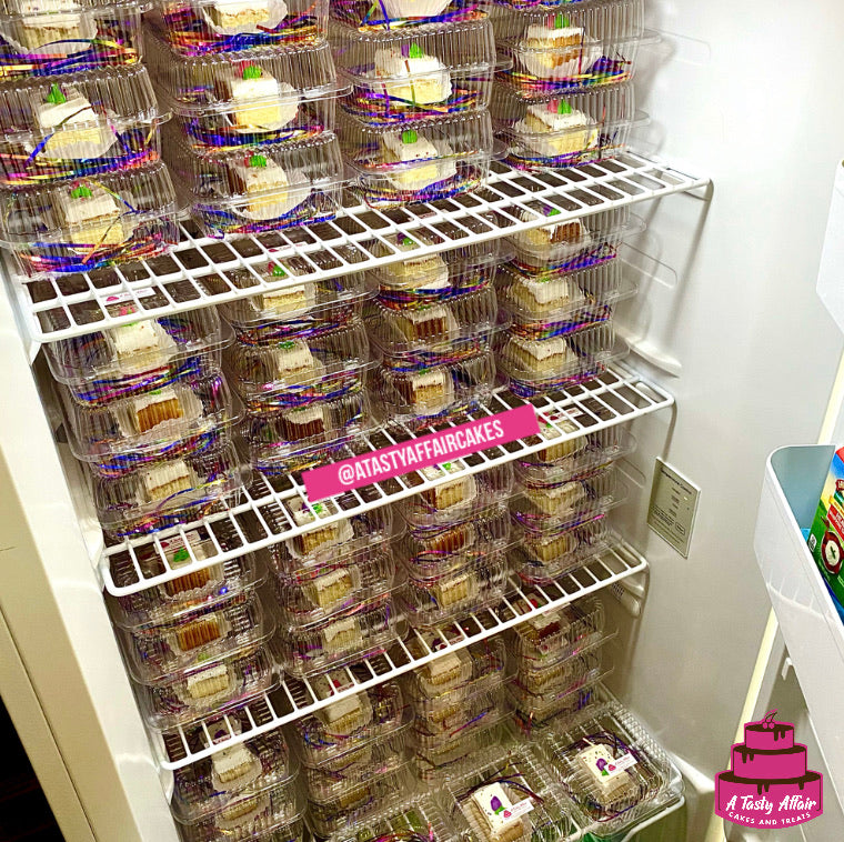 Cake SquaresIndividually Packaged A Tasty Affair Cakes and Treats LLC