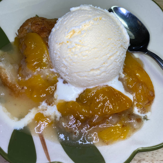 Peach Cobbler (Pan)-FOR THANKSGIVING DAY