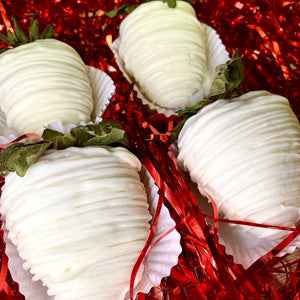 Dipped Strawberries-FOR VALENTINE’S DAY